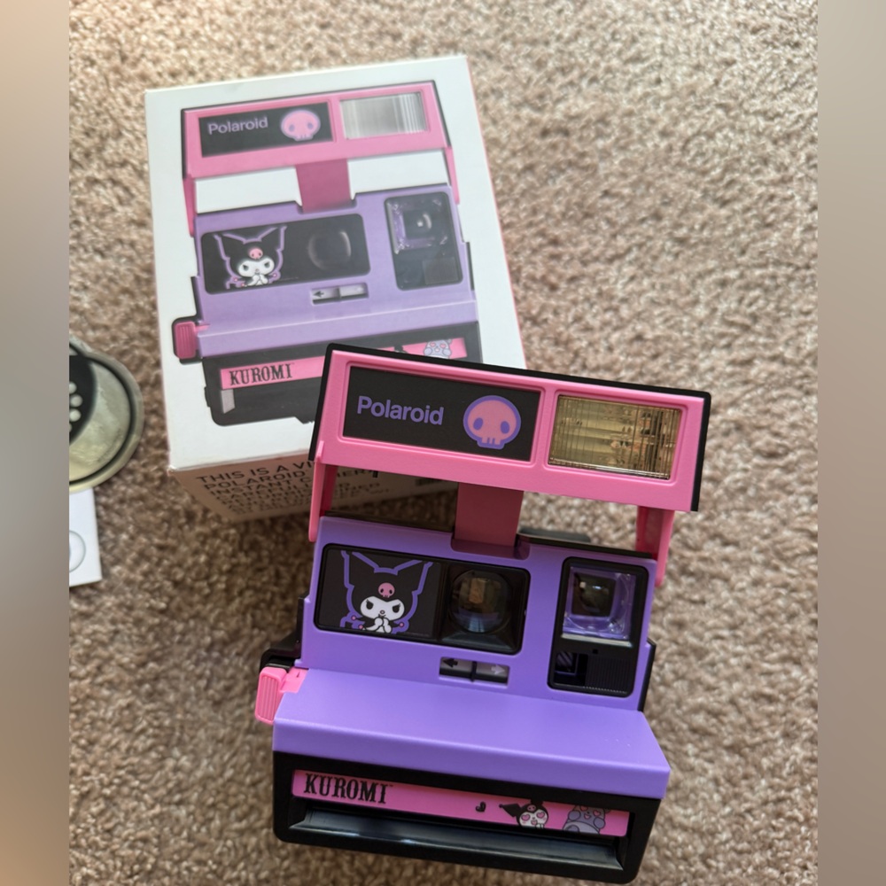 Polaroid Kuromi Sanrio instax Camera